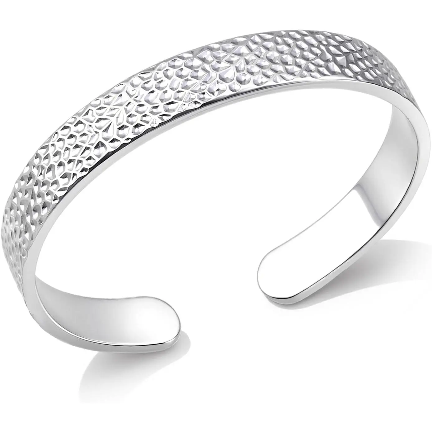 Cuff Bracelet for Women  Hammered Open Bangle Bracelet Adjustable  Bangles for Women Daily Wear
