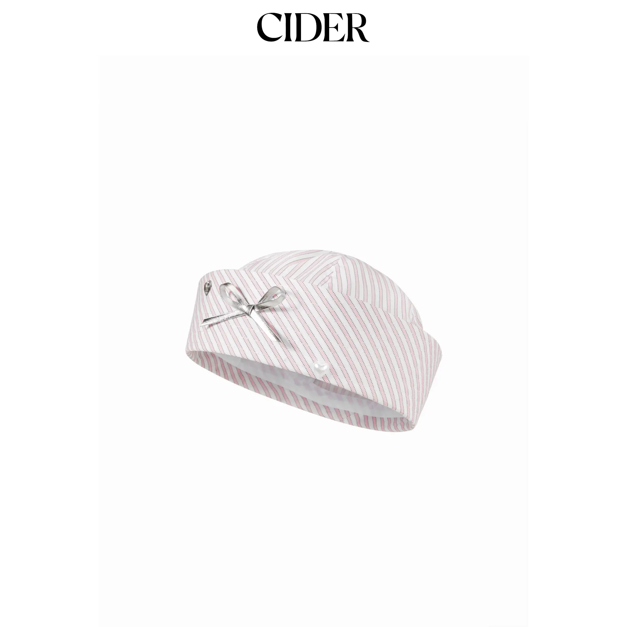 Cider BOWKNOT STRIPED SAILOR HAT Cider BOWKNOT STRIPED SAILOR HAT