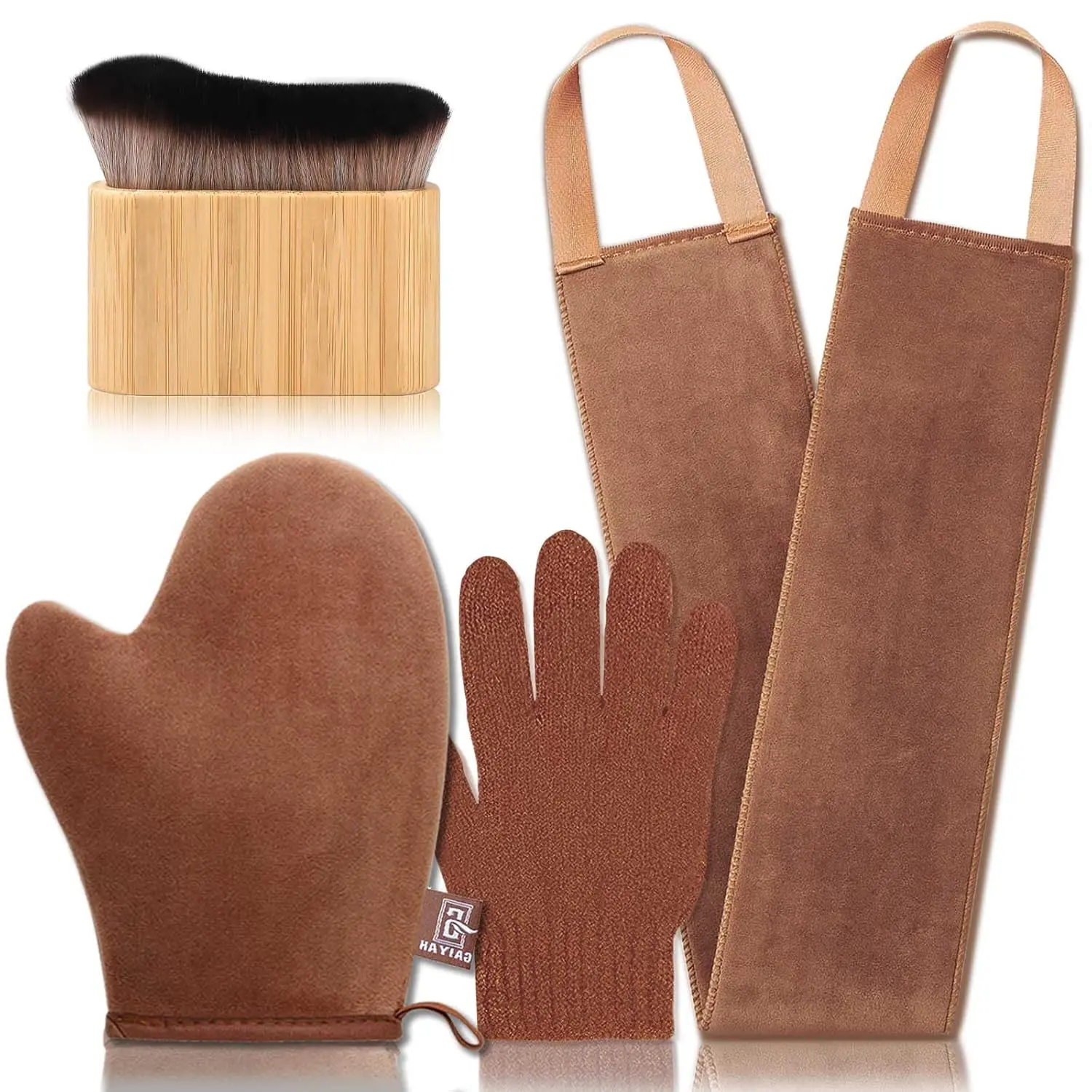 Tannin Mitt Self Tanner Mitt 4 Pack Self Tannin Mitt Self Tanner Brush Tannin love Self Tan Mitt Self Tanner Back Applicator Tannin Brush
