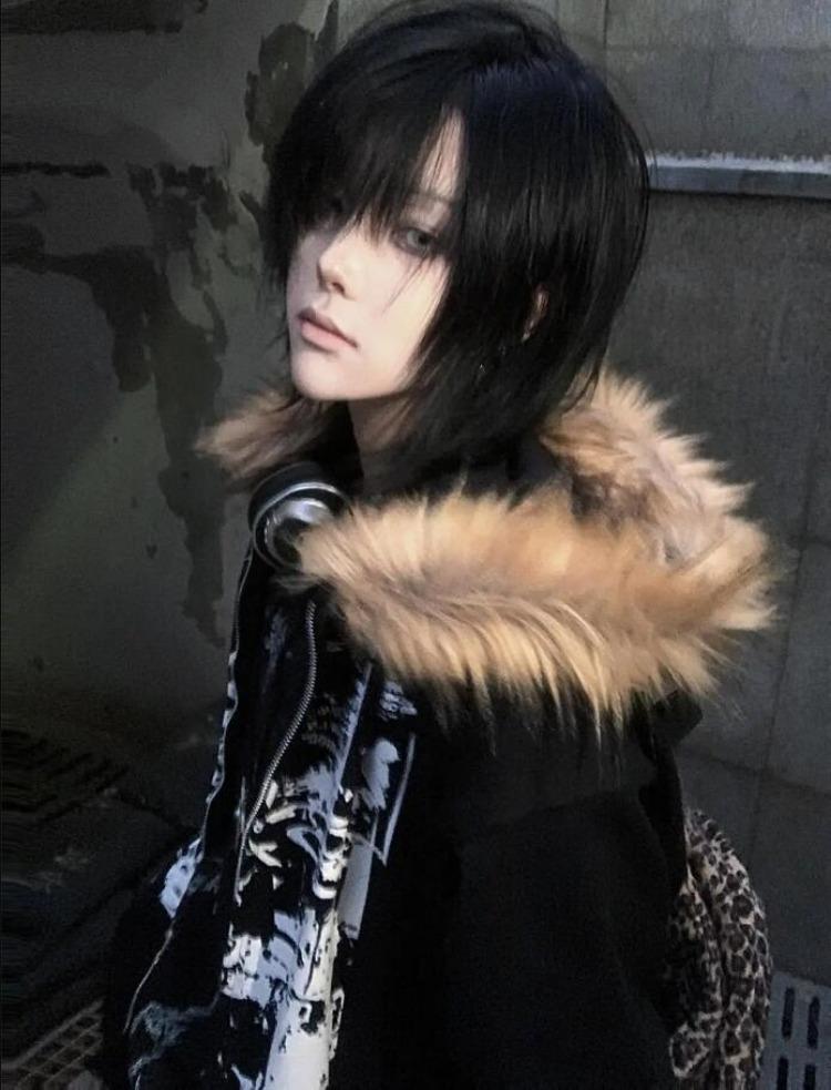 Harajuku Fur Patchwork Hooded Hoodies Men and Women Y2k Aesthetic Loose Pocket Streetwear Hoody Grunge Zipper Casual Sweatshirts