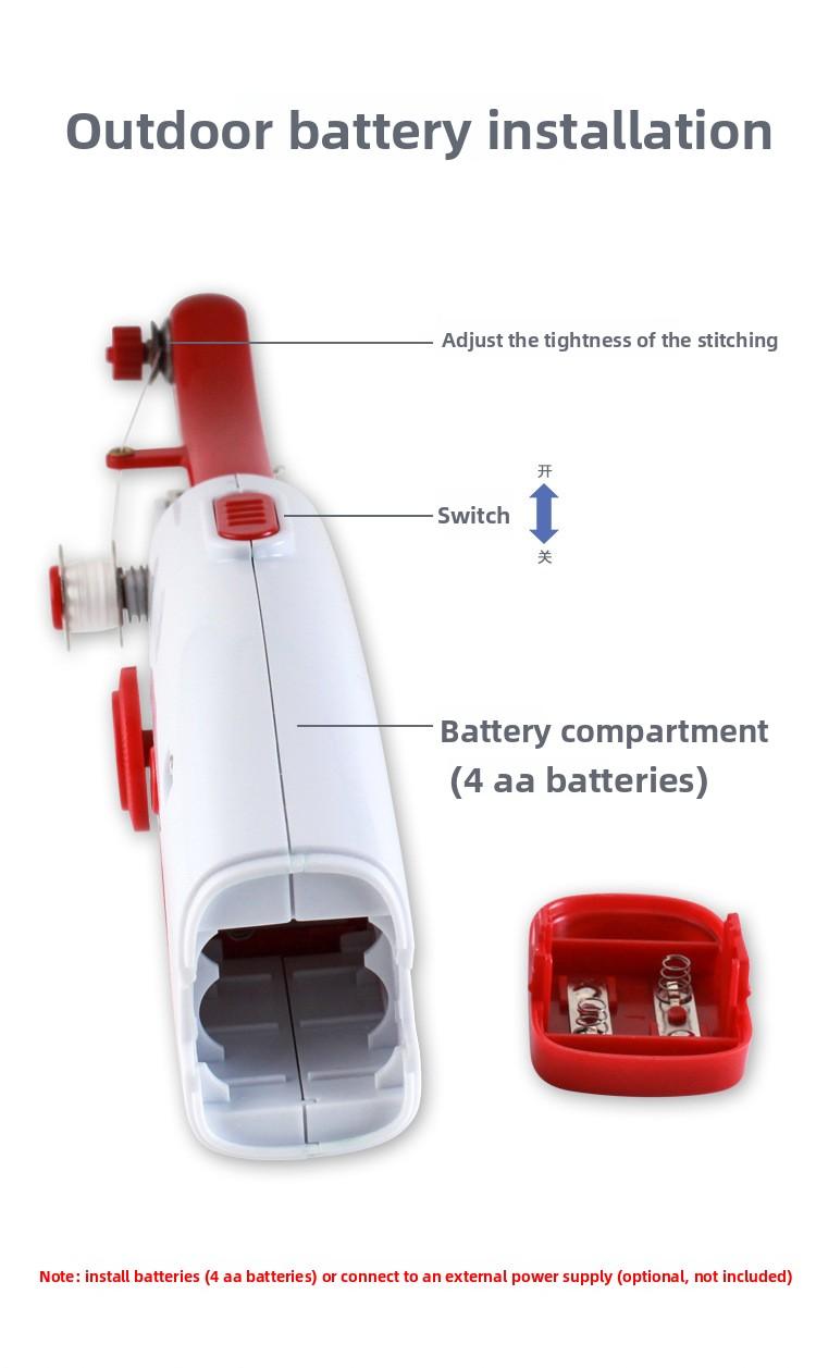 Talen New Portable 5th Generation Household Mini Sewing Machine Small Thick Fabric Capable Micro Desktop Electric Handheld