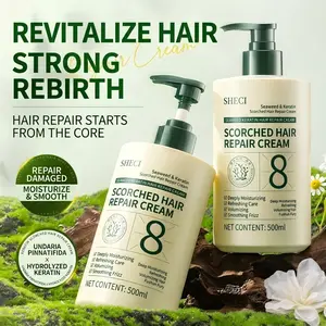 Ocean Keratin Deep Repair Hair Mask, Intensive Nourishment for Dyed and Chemically Treated Hair, Moisturizing and Smoothing, 500ML