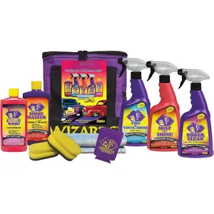 Detailing Kit -  and Comprehensive  Cleaning Kit - 7 count  Detail Kit with Mist n Shine, Tire and Vinyl Shine, Wash, Shine Master -   Cleaning  Set