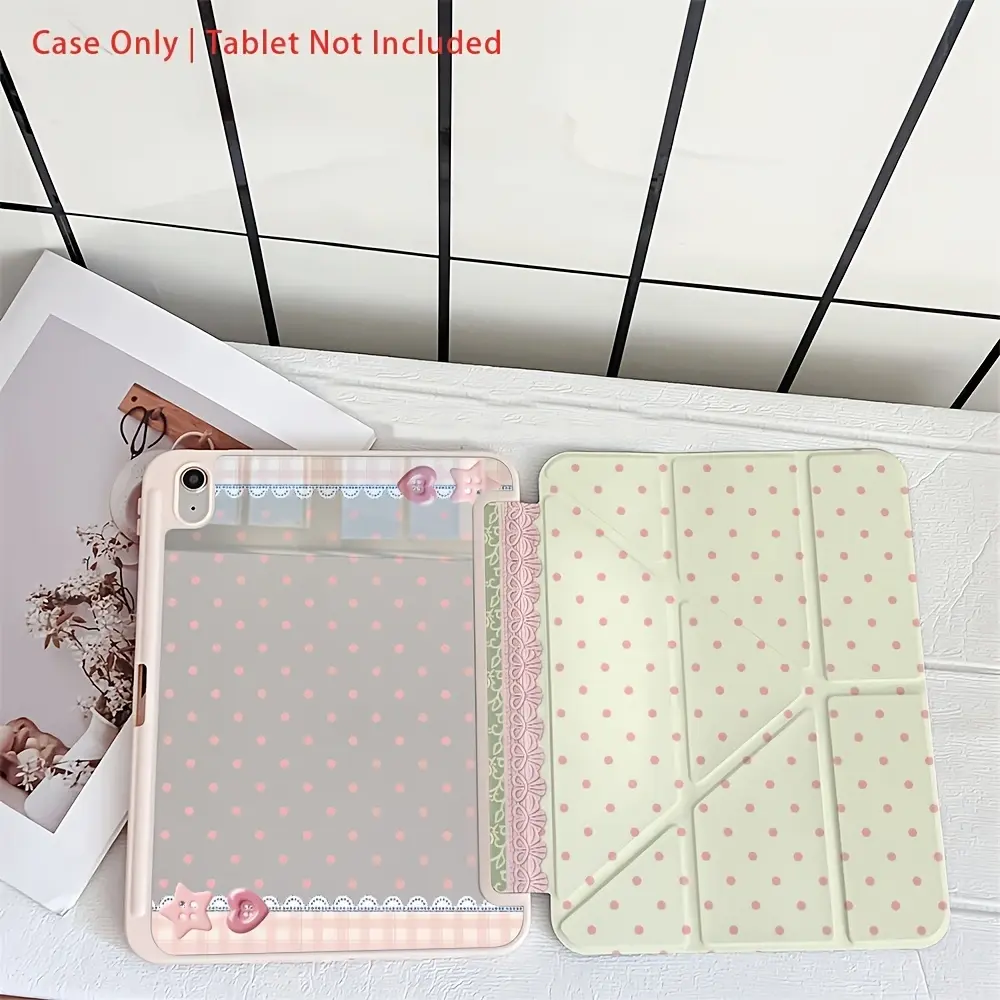 Y-fold Case for iPad 10.9 10.2 10.9 inch (10th/9th/8th/7th6th/5th generation, 2022/2021/2020/2019), for iPad Air 1/2/3/4/5/6/7 mini 6 7 iPad Pro Slim Tablet Case with Soft TPU Back Cover