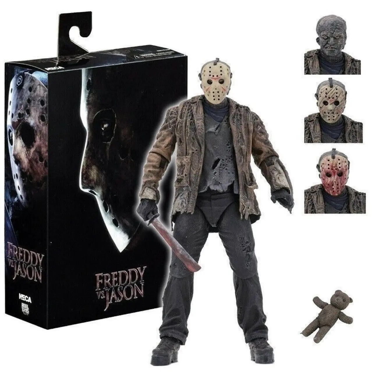 Neca Ultimate Jason 7-Inch Collectible Figure, Perfect for Halloween, Easter Gifts, Party Presents, Ideal for Collection
