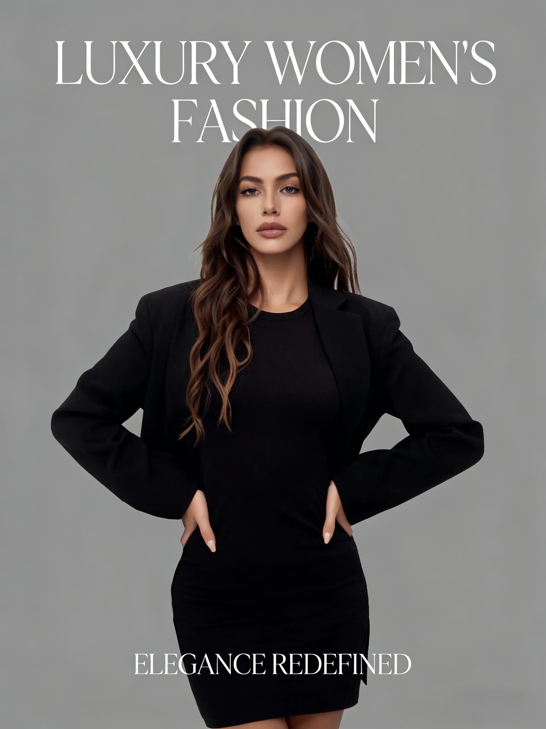 Black wedding dress, elegant party dress, luxurious and grand cocktail dress