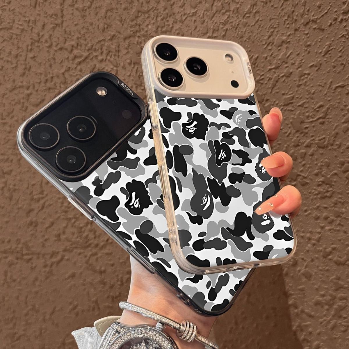 YR-10 pattern Phone Case, IMD Material Black, Suitable for iPhone 17 Pro Max 17Air, 16,11, 12, 13 Pro Max, 14 Pro Max, and 15, Design Black Friday LB Protectors