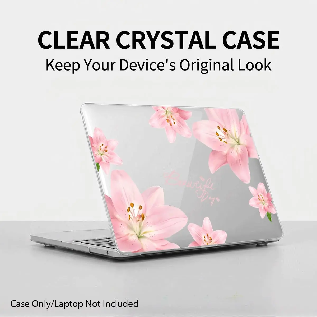 Clear Crystal Shockproof Case for MacBook/matebook,Full Transparent Hard PC Cover with Cooling Vents,Snug Fit Laptop Shell,compatible with 13 Neo/13.3 Air/13.3 Pro/13.6Air/14.2 Pro/15Air/16.2Pro/D16/14 Ultra