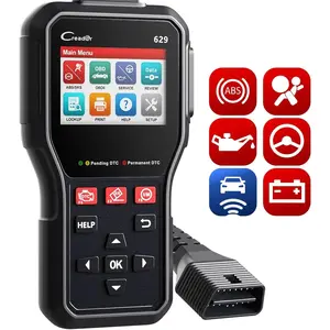 CR629 OBD2 Scanner ABS SRS Scan Tool with  Test, 3 Service Oil/SAS/BMS Reset Tool, Full OBD2 Functions  Code Scanner, Lifetime Free Update (  Than  CR529, CRP123X)