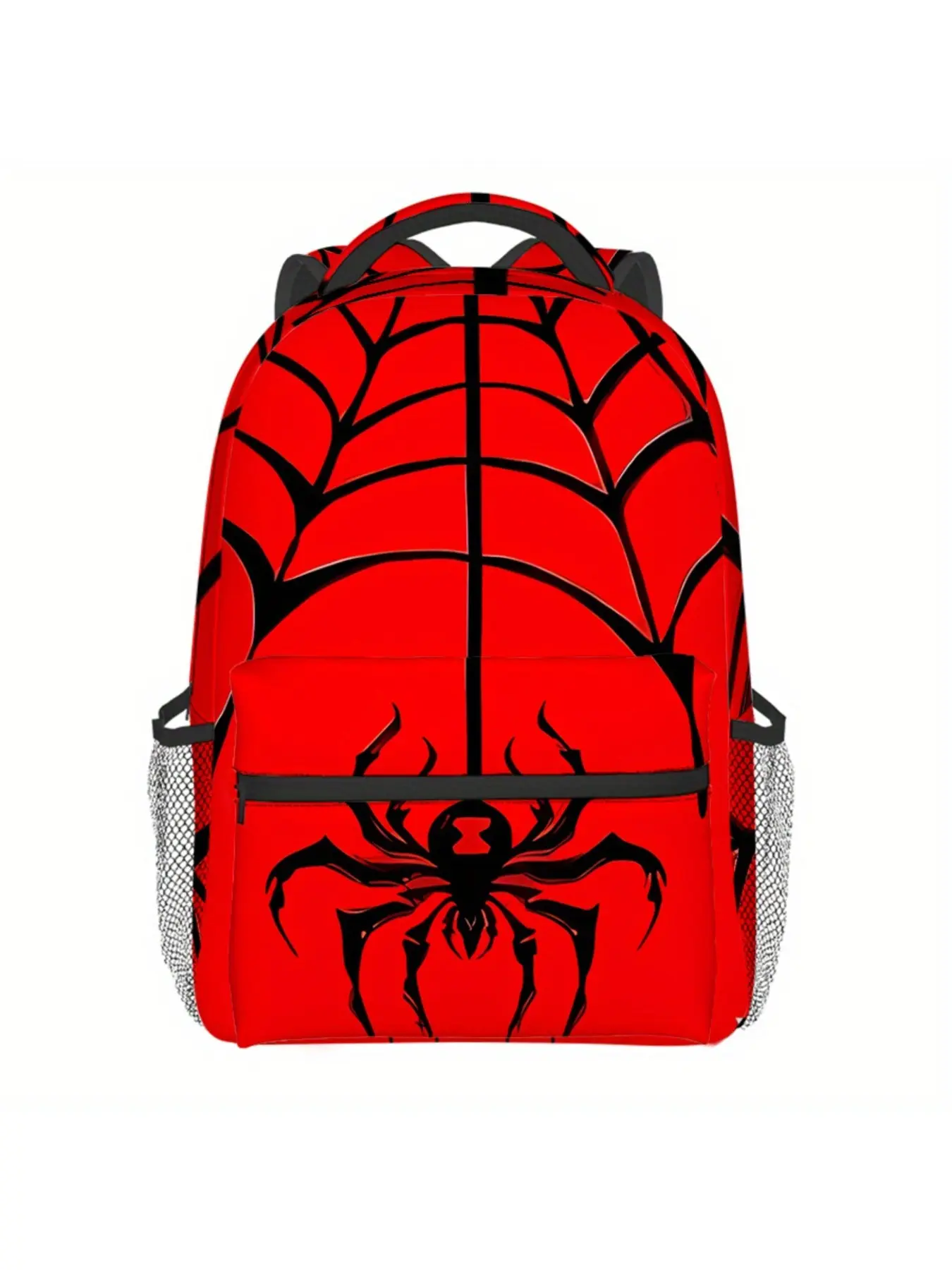Backpack with full-face print of black spider Unbranded Backpacks