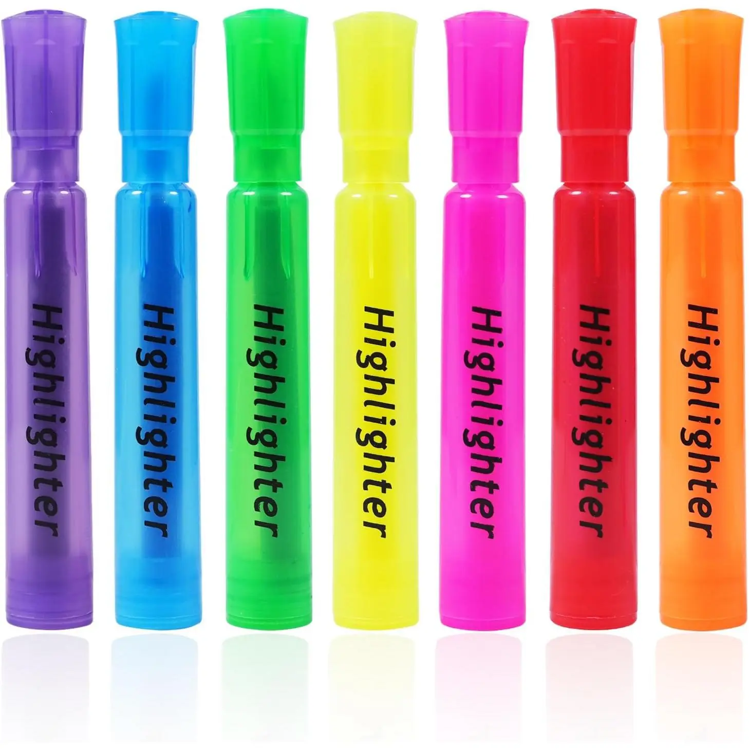 7 Pack Aesthetic Pastel  Style Highlighters, Chisel Tip | Cute Highlighter for Journaling,  Study, Notes, School and Office Supplies,  to School, Classroom  Have