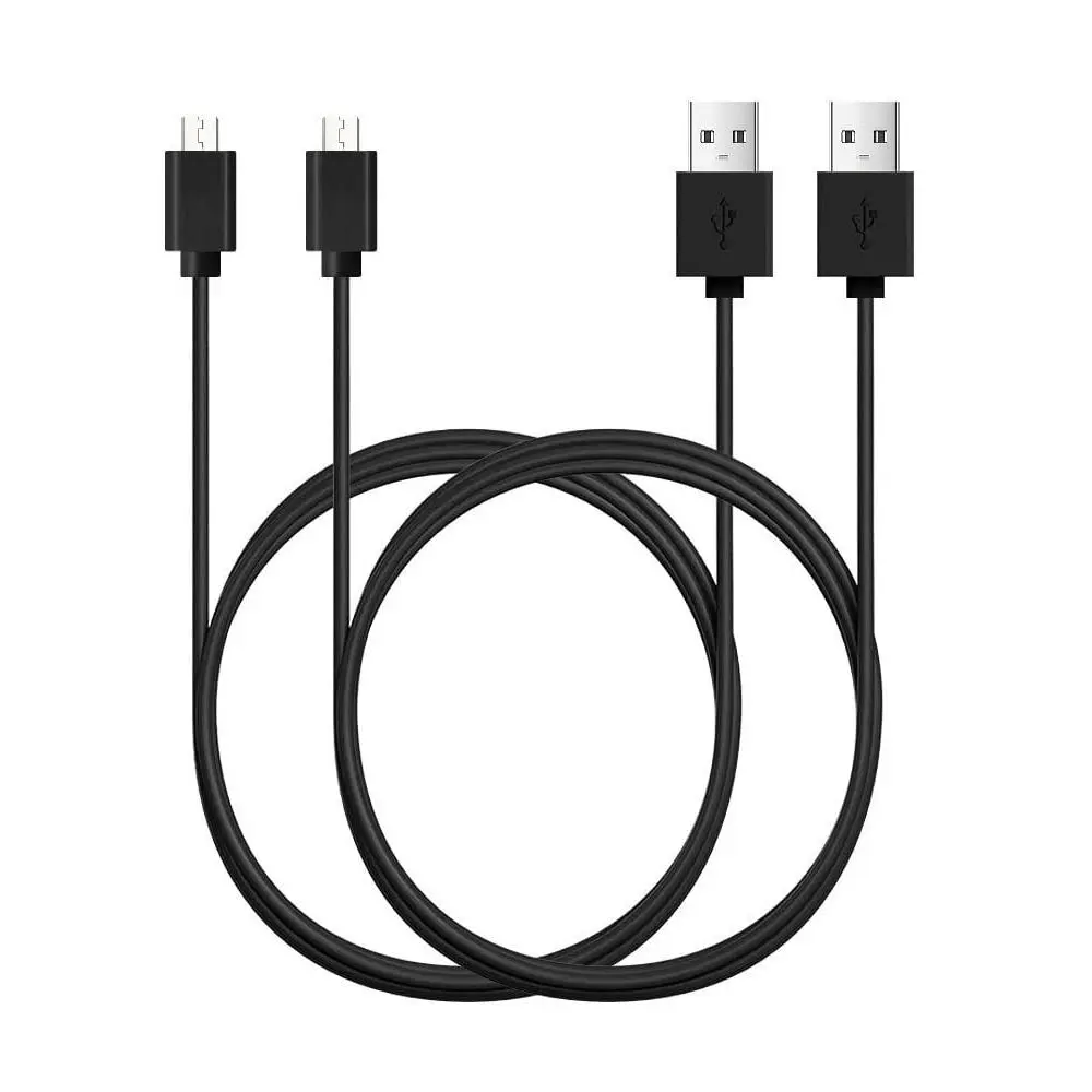 Micro USB Cable, 2 Pack [10FT, 10FT], Fast Charging Cable, High Speed Data Transfer Cable, Android Phone Cable for Samsung Galaxy S7 Edge S6 S5 and More, Trustable, MYFON