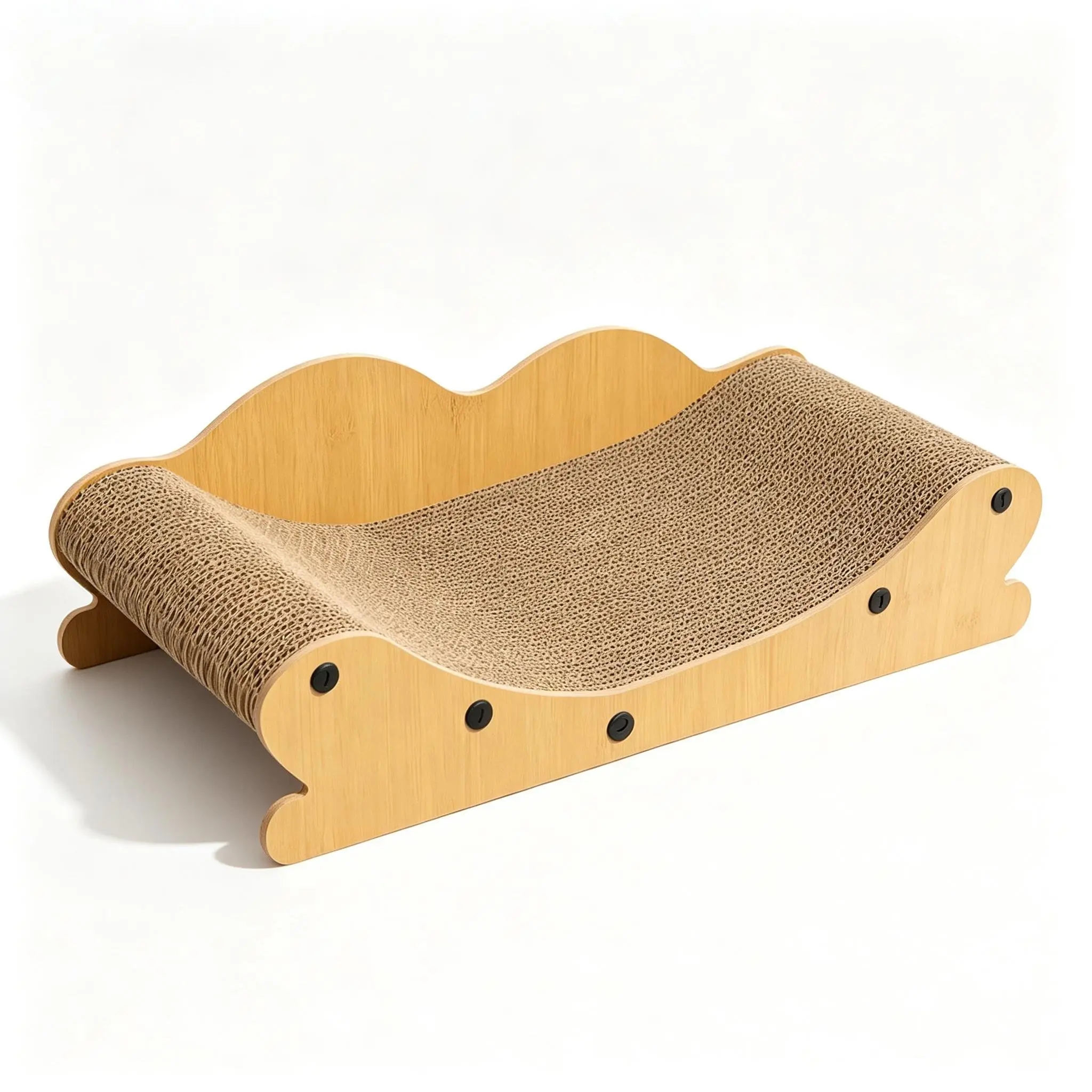 Imperial Concubine Chair Cat Scratching Board, Wear-Resistant, Low-Litter, Large Claw Board, Integrated Cat Lounging Chair/Sofa with Nest, Trending Model