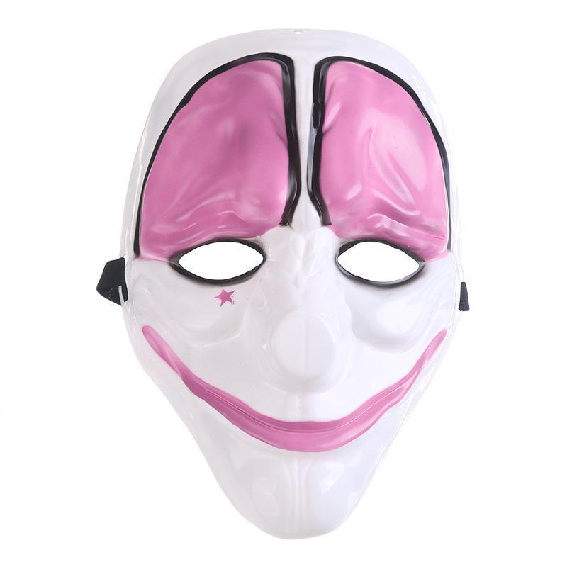 Halloween US Flag Clown Masks Masquerade Party Scary Clowns Carnival Mask Payday 2 Horrible Funny Pay Day Mask Prop Supplies