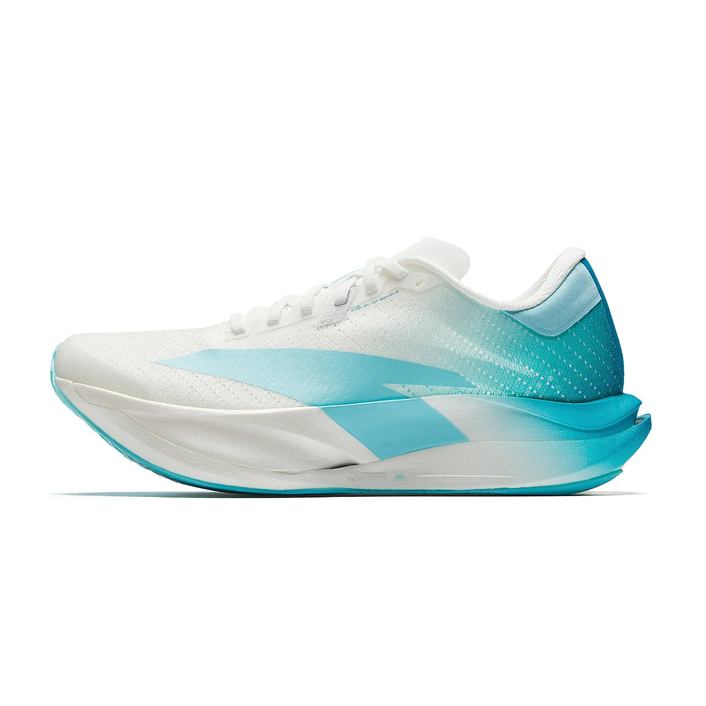 Anta C202 7.0 Men's Low-Top Running Shoes – Comfortable Knit and Synthetic Leather with Rubber Outsole, White and Blue Verifiable, with credentials and supporting global authentication