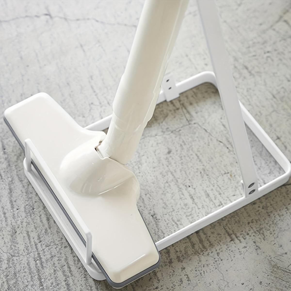 1pc Home Standing Vacuum Cleaner Storage Rack, Floor-Standing Organizer Stand, No-Drill Design, Space-Saving Dust Collector Holder