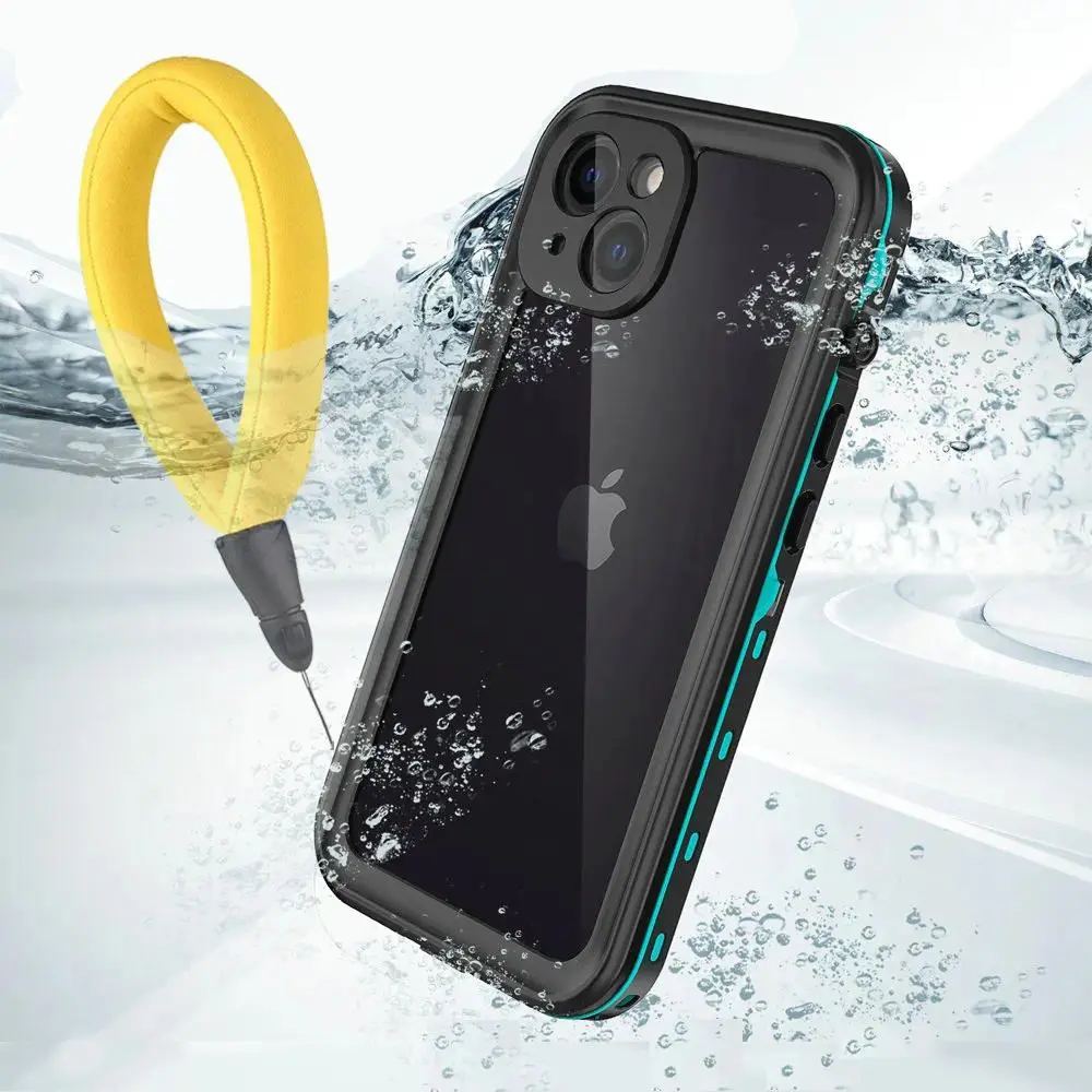 For iPhone13 14 15 Waterproof Cases IP68 Diving 360 Protect Magsafe Shockproof CoqueFor iPhone 12 Pro Max 11 Water Proof Funda