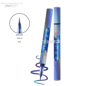 7 Color High Pigment Liquid Eyeliner Pencil Set, Brush, Waterproof Sweatproof Long Lasting Smudge Proof, Metallic Effect Eye Makeup for Parties and Festivals