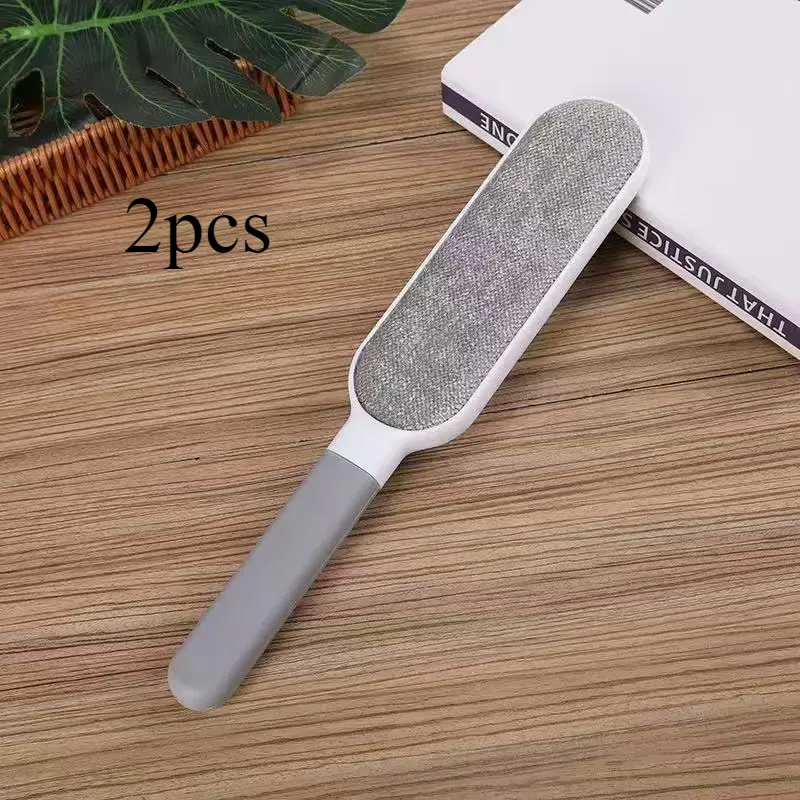 2 Pack Furniture Lint Remover Brushes Double Sided Self Cleaning Loose Hair Catcher for Pet Clothes Sofa Carpet Efficient Cleaning Tool Deshedding Tool Hair Removal