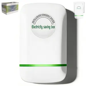 Universal energy-saving box—reduces electricity bills, plug-and-play; a power factor corrector suitable for homes and offices.
