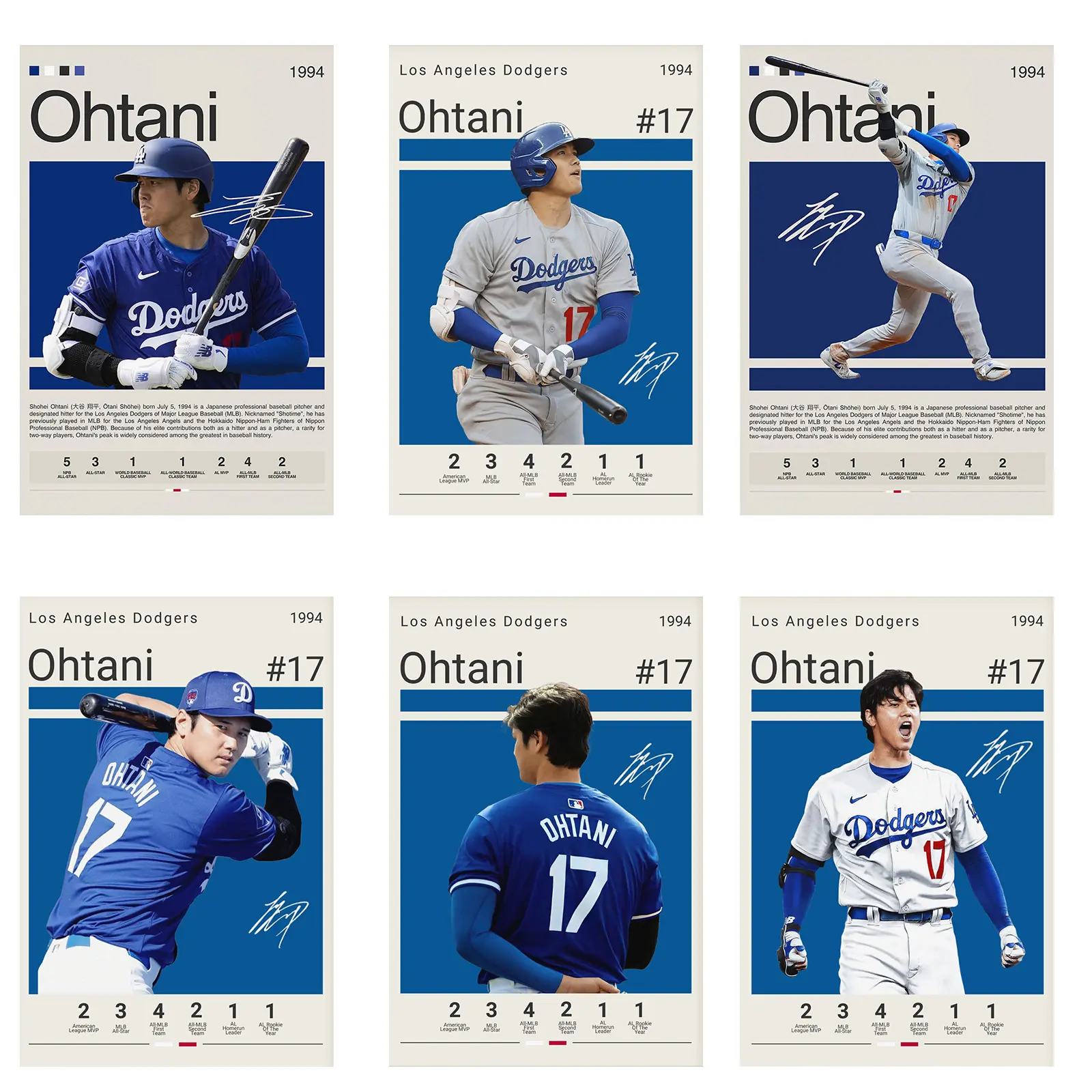 Shohei Ohtani Dodgers Poster,MLB Baseball Canvas Print Wall Art, Baseball Superstar Decoration, Sports Gift for Fan,Minimalist Sports Poster Decor, Perfect for Fans Bedroom & Living Space