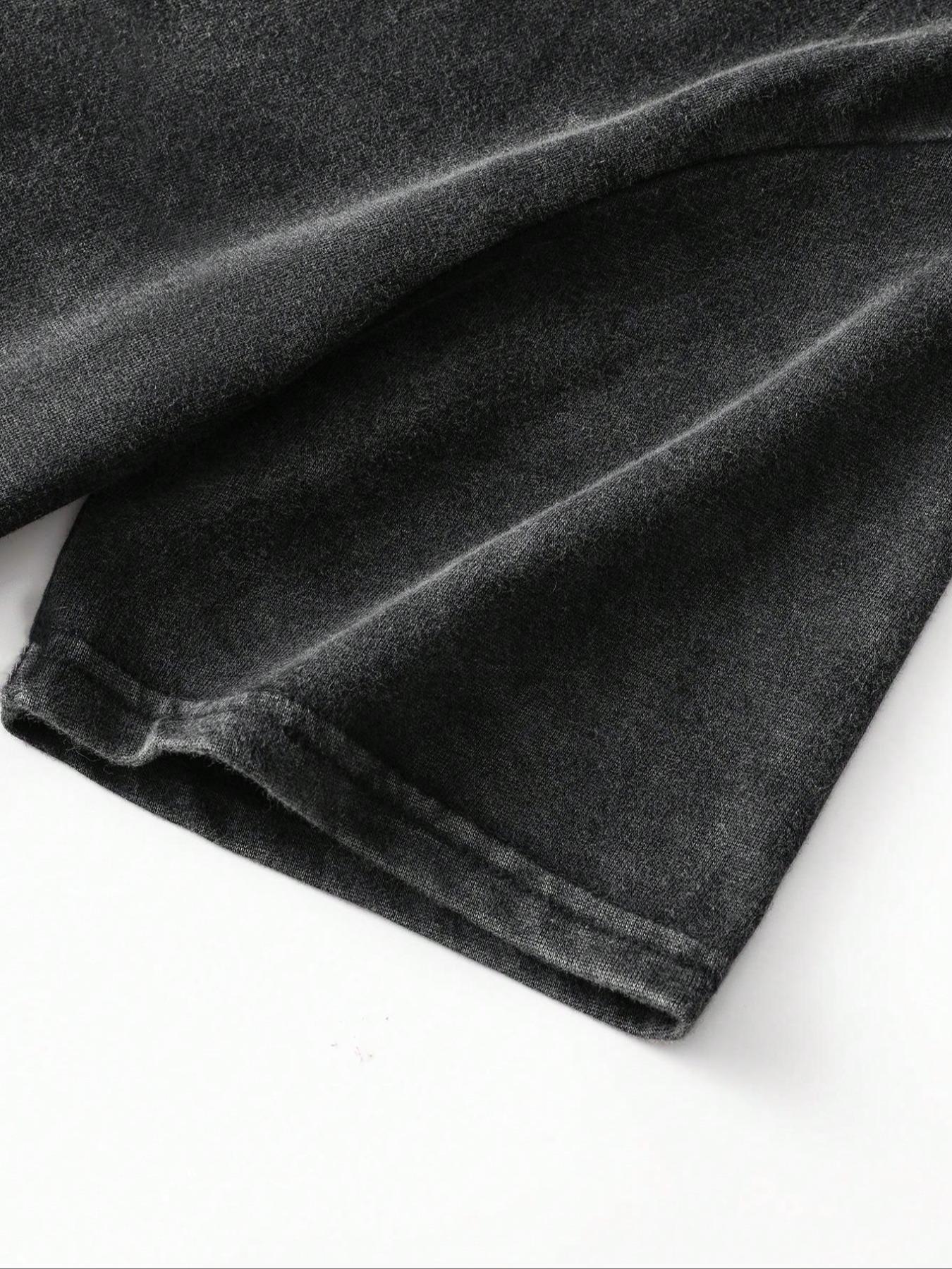 Men's God's Art on Display Print Round Neck Tee, Regular Fit Casual Short Sleeve T-shirt for Daily Wear, Men's Top for Summer, Tropical