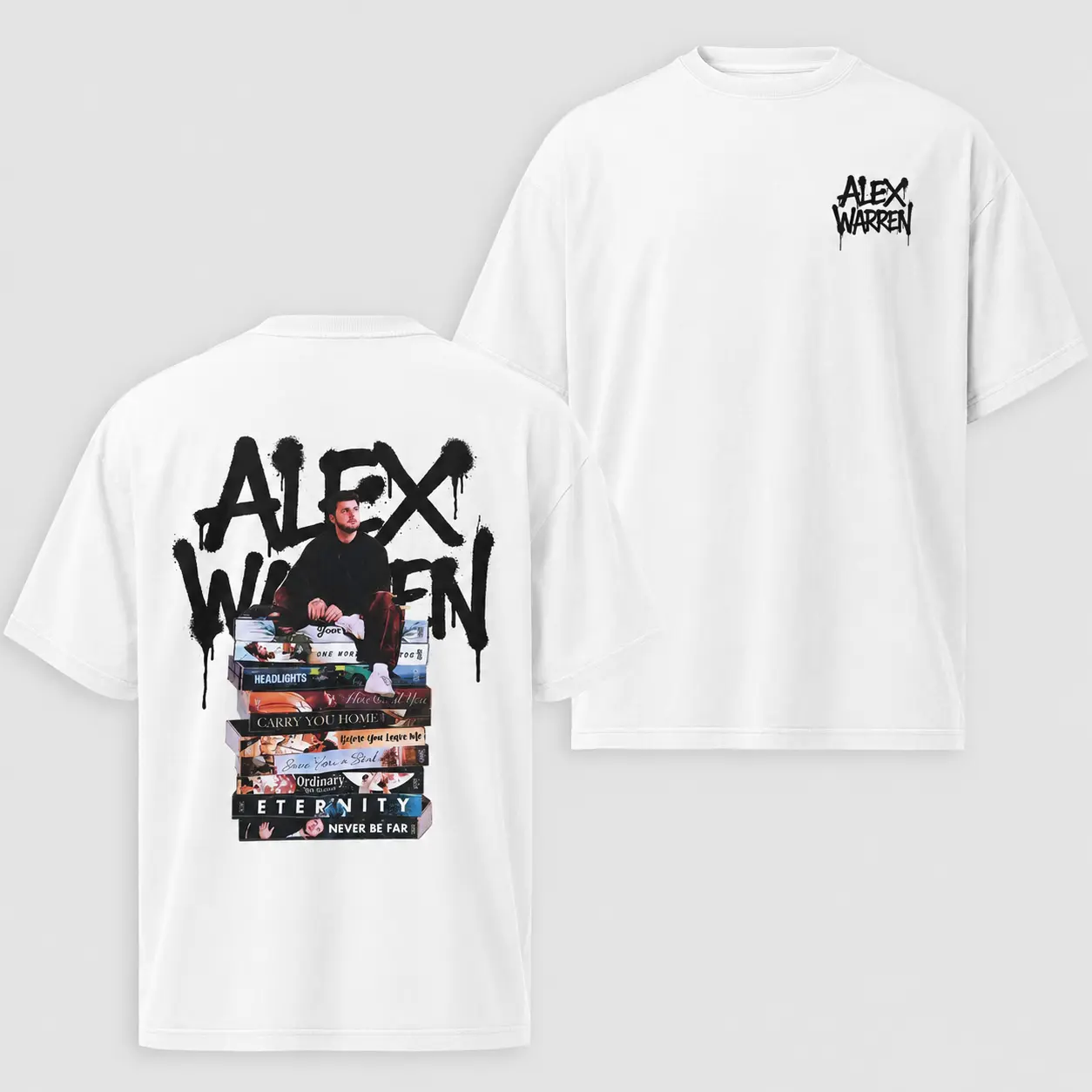 Alex Warren Finding Family On The Road Tour 2026 Graphic T-Shirt, Heavyweight Cotton Vintage Tee, Music Fan Streetwear Shirt, Retro Tour Merch Style Tee, Gift For Alex Warren Fans 0RJ VTE
