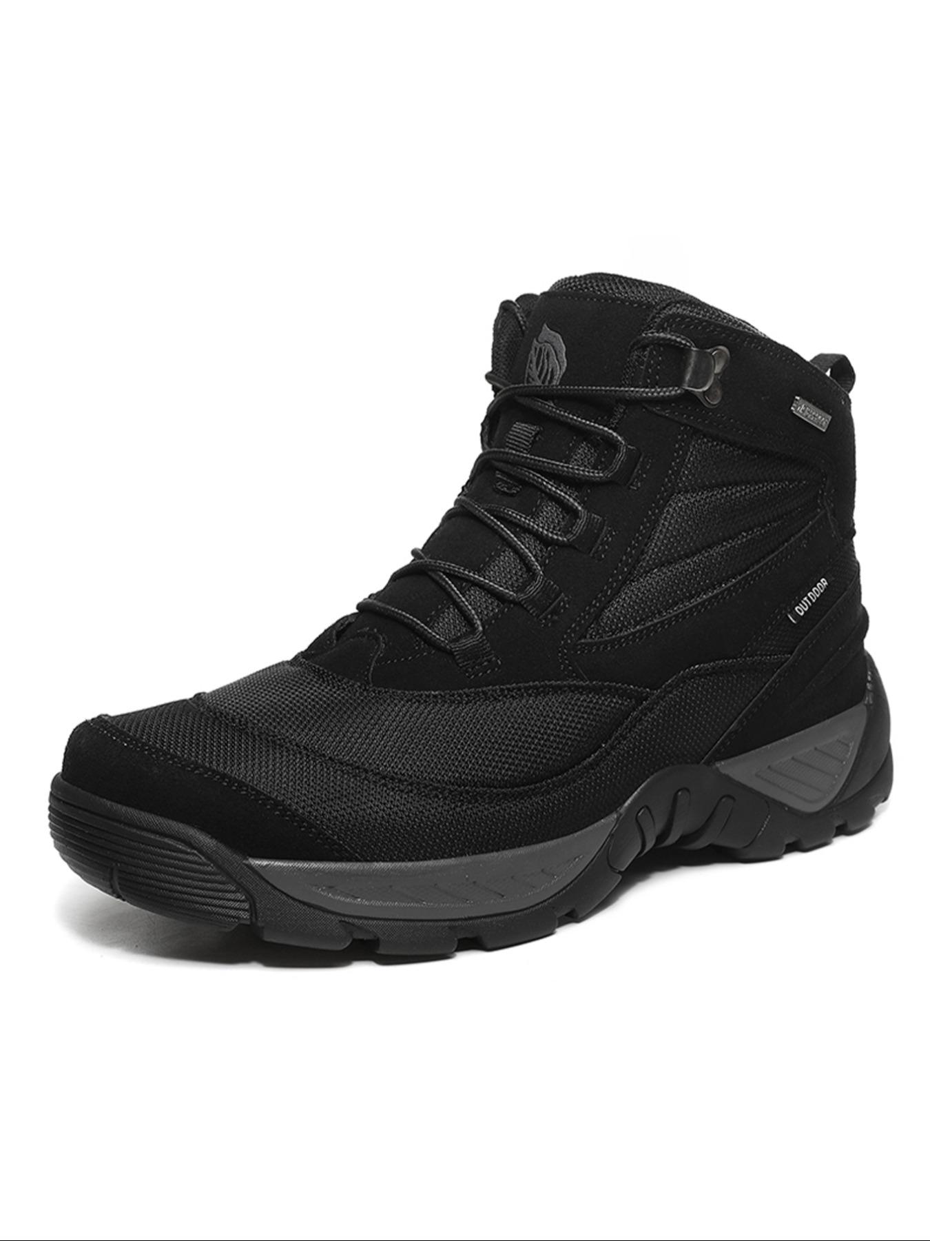 Men's Outdoor Hiking Shoes, Lightweight Breathable Comfortable Hiking Boots, Non-slip Wear-resistant Shoes for Climbing, Hiking, Cycling, Fishing