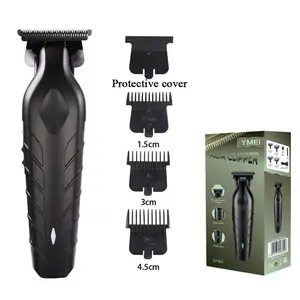 Professional Men's Electric Hair Trimmer, Home Charging Clipper, Precision Edge Trimmer, Gold/silver/gunmetal/blue with LED Display