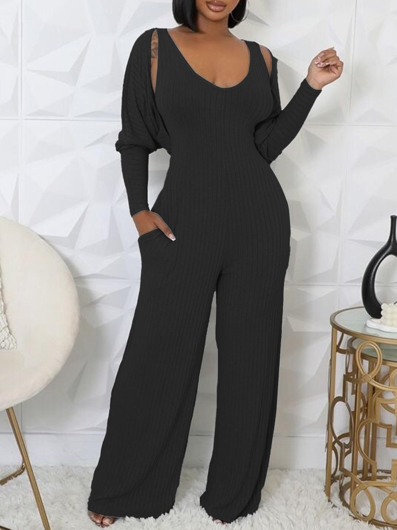 Women's Jumpsuit & Coat, Slim-fitting Sexy Casual Fashion Jumpsuit & Coat, Perfect for Spring & Fall