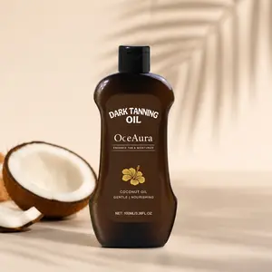 OceAura Body Darkening Moisturizing Oil, Nourishing Beauty & Personal Care Bath & Body Product for Natural Tan Luster