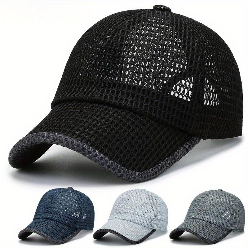 [Summer Shade Duckbill Cap] 3pcs set, summer shade duckbill cap, outdoor breathable sports baseball cap, a good choice for travel, vacation, running, fishing, hiking, camping, and holiday