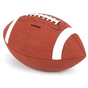Football Piggy Bank Football Coin Bank Shatterproof Plastic Money Box Unbreakable Rugby Saving Bank for Desk Decor