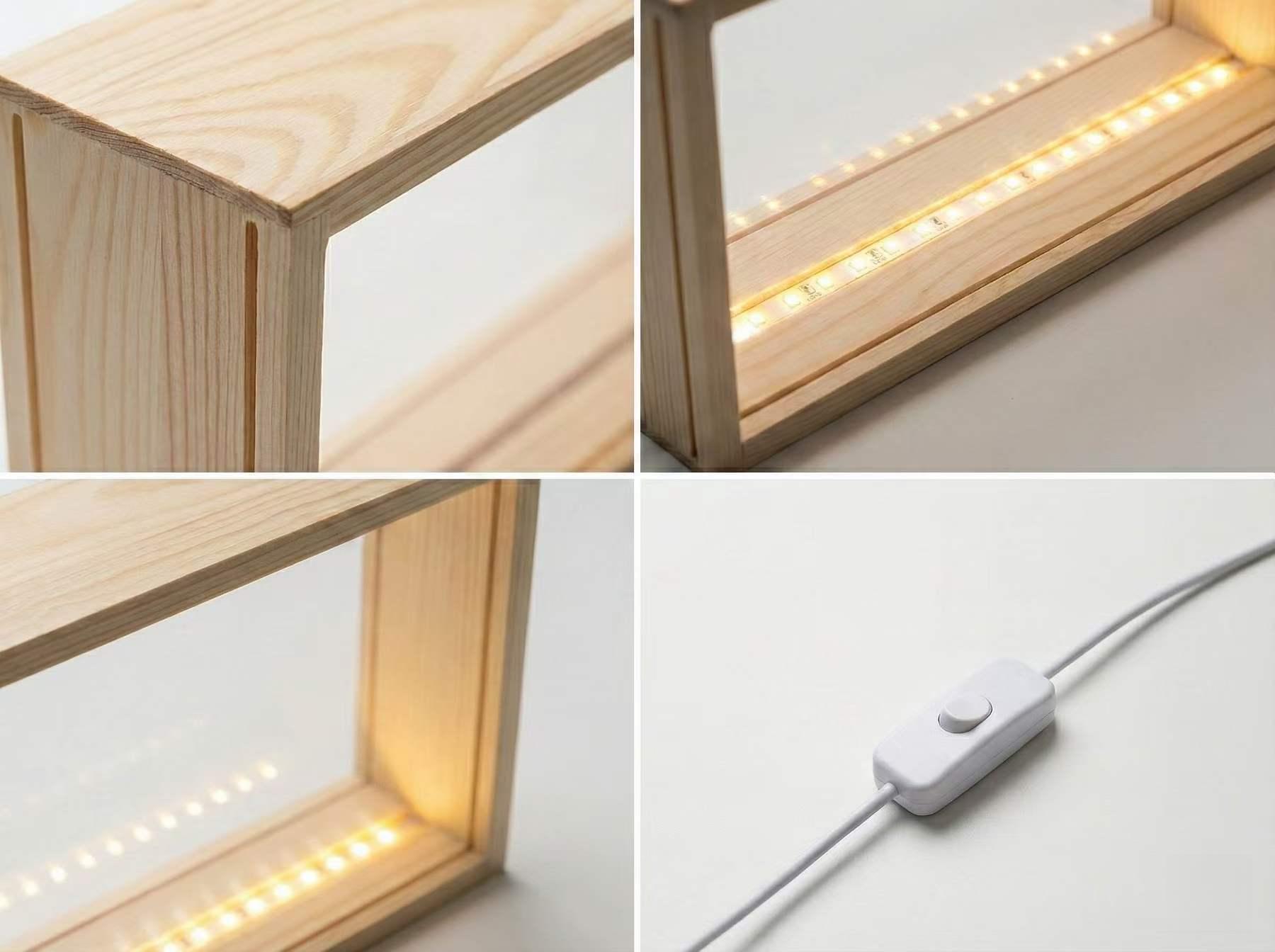 LED Display Frame – Lighted Showcase Box for Collectibles, Figures & Handcrafts