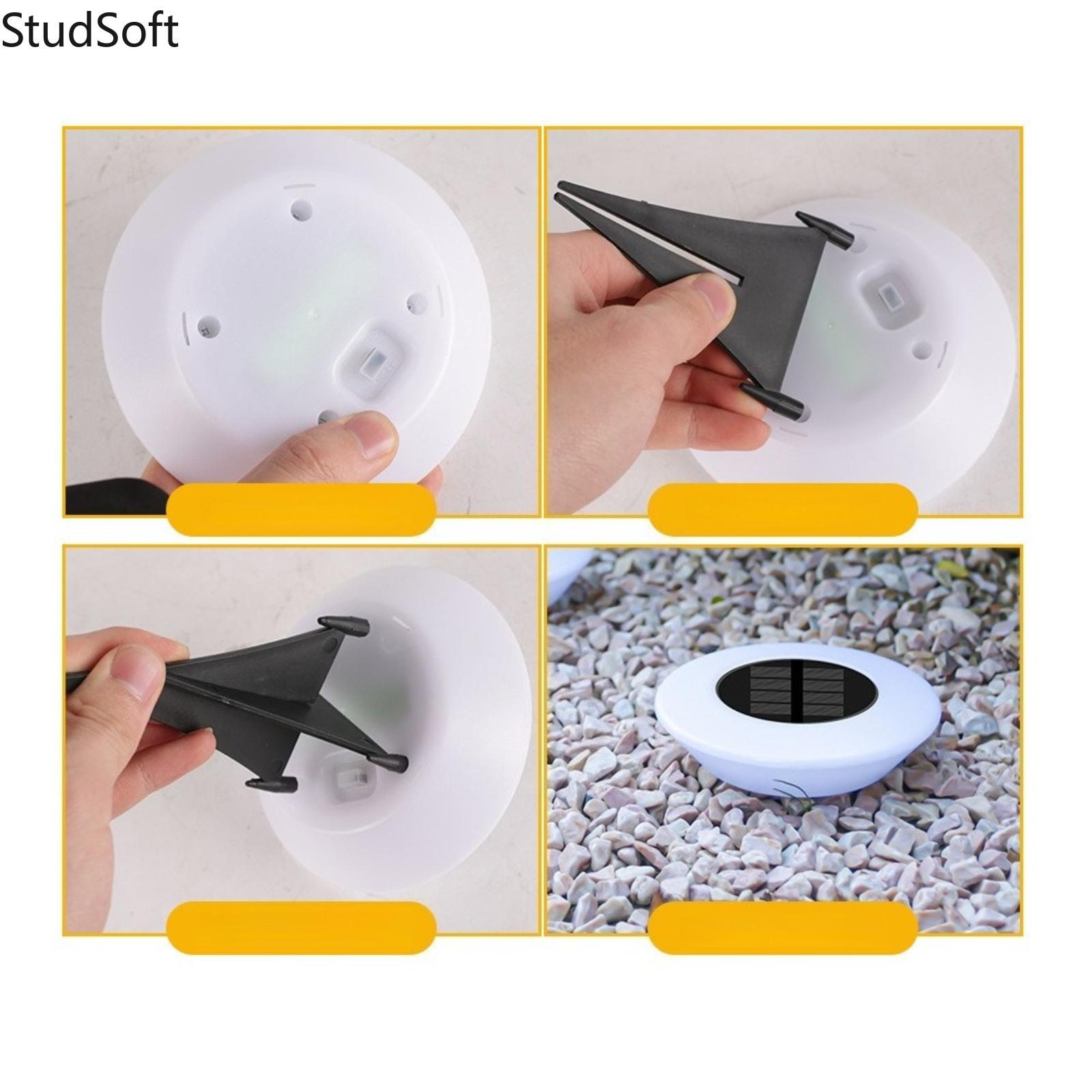 Solar In-Ground Lights & Lawn Lamps — Villa Landscape Decor, Outdoor Waterproof Ground Lights, and Garden & Courtyard Ground-Stake Lighting