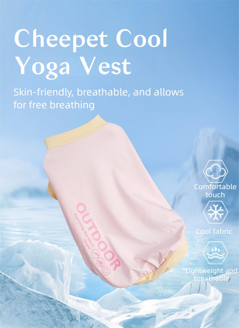 Cooling Summer Dog Shirt for Small Breeds – 2-Leg Design, Breathable Colorblock Tee for Bichon, Schnauzer, Puppies, Wholesale