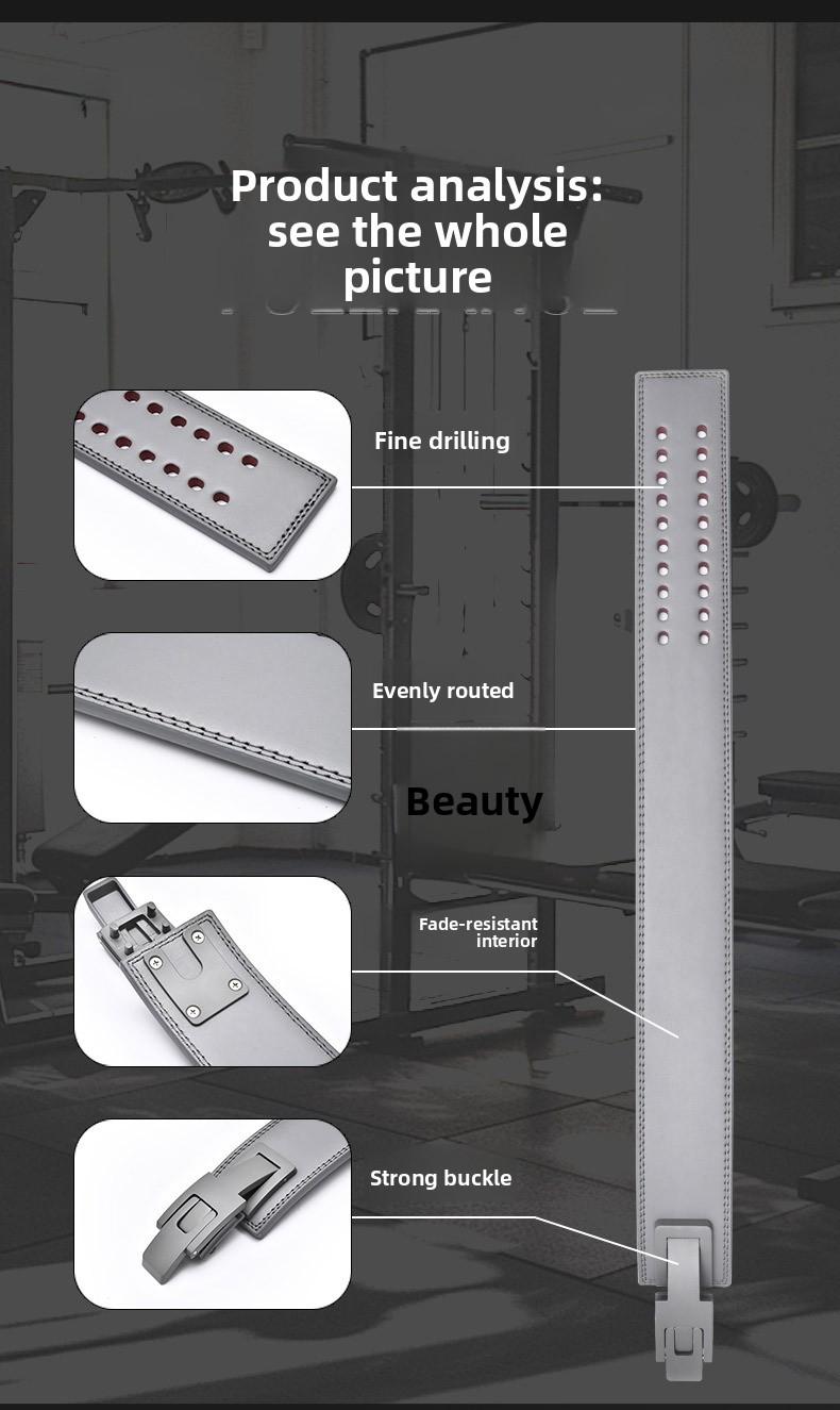 Fitness belt, waist belt, weight training gear