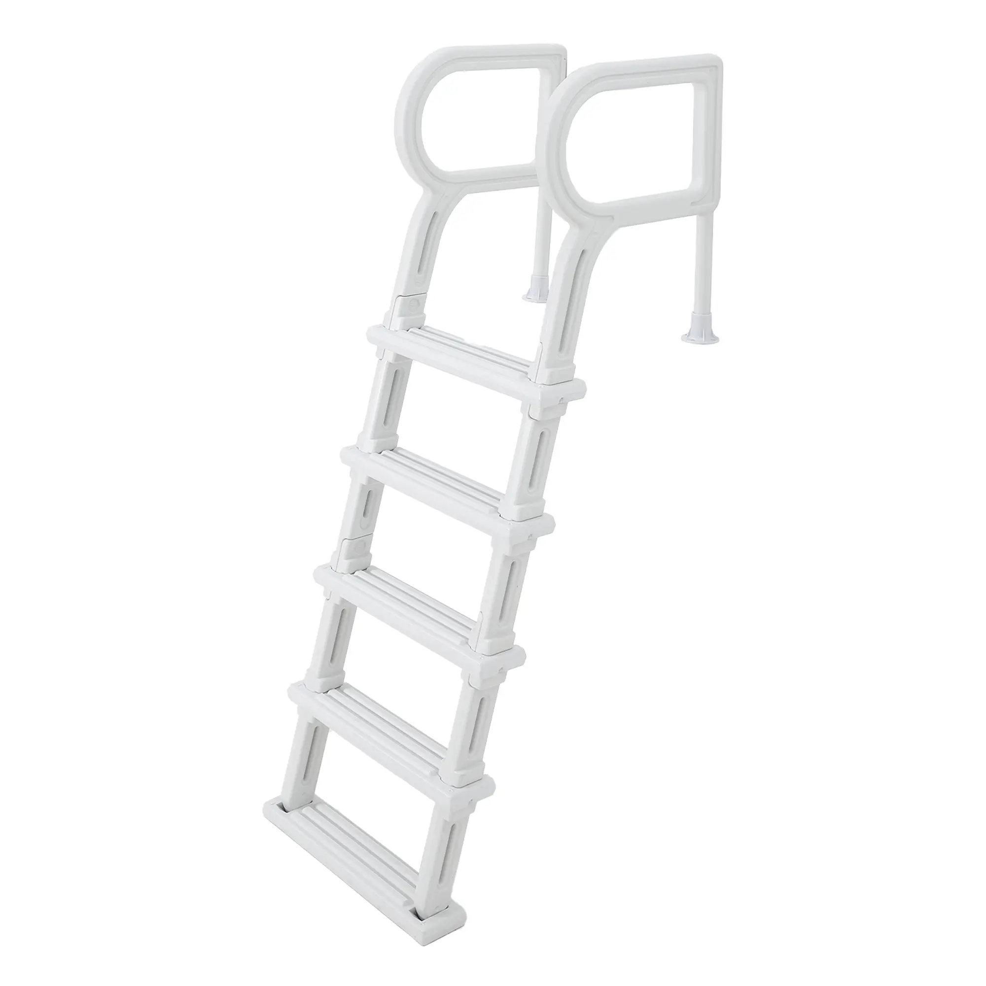 Heavy Duty 5-Step Swimming Pool Ladder – Double Handrails – Non-Slip Sturdy PE Steps – 400 lbs Capacity – Fits 48-54" Inground & Above Ground Pools – Safe Outdoor Pool Access & Exit Ladder