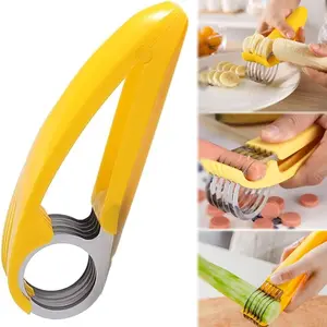 Ultra-Thin Manual Multi-Functional Fruit Slicer, Creative Knife for Bananas and Ham, Kitchen Specialty Tool, Perfect for Cutting Melons