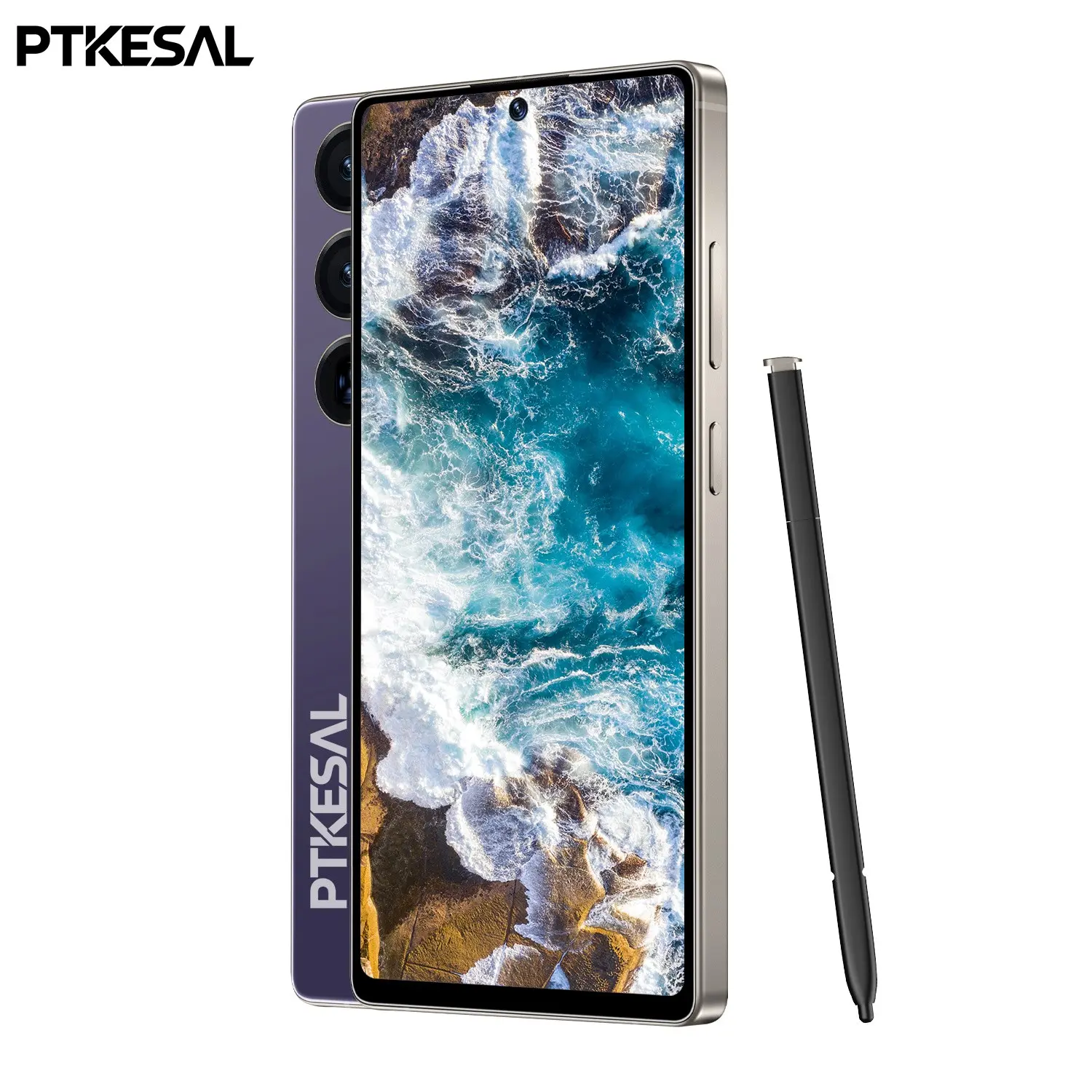 PTKESAL-Smartphone 25 Ultra, 4G high-speed full netcom, 6+64GB sufficient memory, 8+20MP clear imaging, MTK6762 eight nuclear, 6.75-inch large screen display, 4100mAh battery, Android 12.