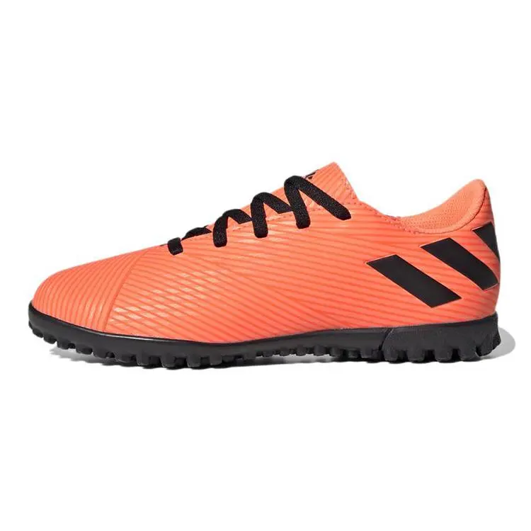 adidas 19.4 Tf J Round Toe Lace-Up Non-Slip Durable Low-Top Soccer Shoes EH0503