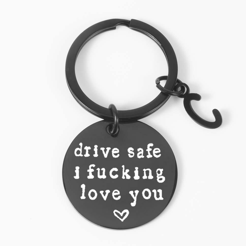 Stainless Steel Unique Couples Keychain - Engraved Heartfelt Gift for Valentines Day, Durable and Rust-Resistant, Casual Style, Perfect for Him and