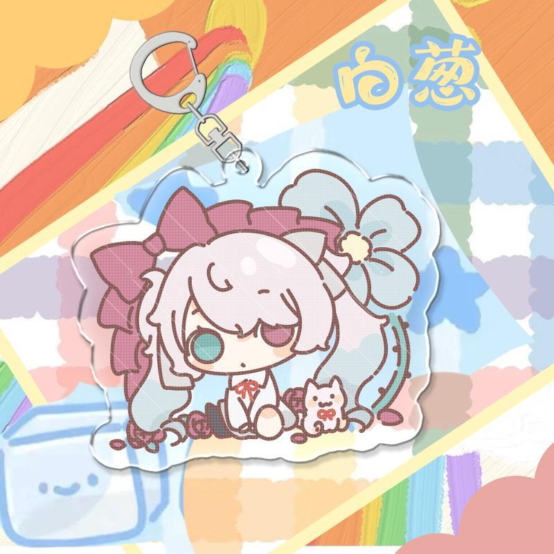 6cm Kawaii Video Game Project Sekai Colorful Stage Asahina Mafuyu Shinonome Akiyama Mizuki Yoisaki Kanade Acrylic Pendant Toy