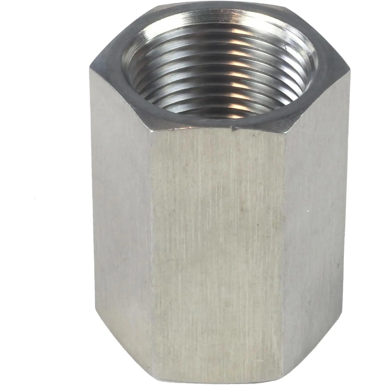 (R) Hex Coupling Coupler 3/4" Female NPT x 3/4" Female NPT Stainless Steel 304