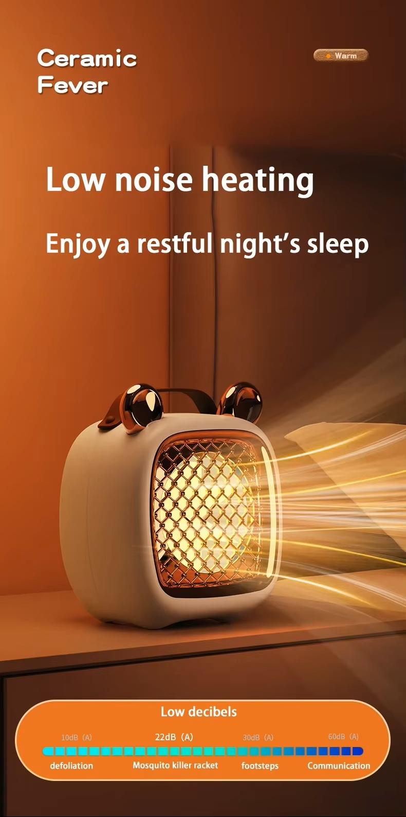 Portable Ceramic Space Heater with Fan, Fast & Quiet Indoor Room Heater for Cat and Dog Houses, Office Desk & Small Rooms, Safe Compact Electric Winter Room Warmer Gift for Thanksgiving Portable Ceramic Space Heater with Fan, Fast & Quiet Indoor Room Heater for Cat and Dog Houses, Office Desk & Small Rooms, Safe Compact Electric Winter Room Warmer Gift for Thanksgiving