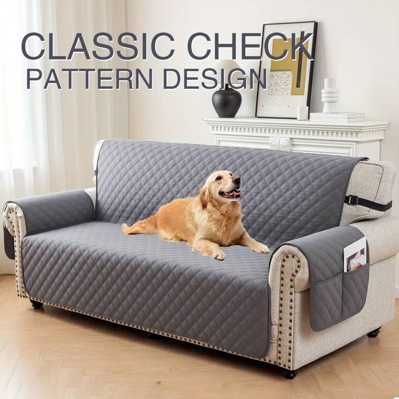 Soft Stretch Recliner Slipcover | 92% Polyester + 8% Spandex, High Elasticity Full Coverage, Anti - Slip Pockets,Prevent pet scratching, Machine Washable for Sofa Recliner Chairs