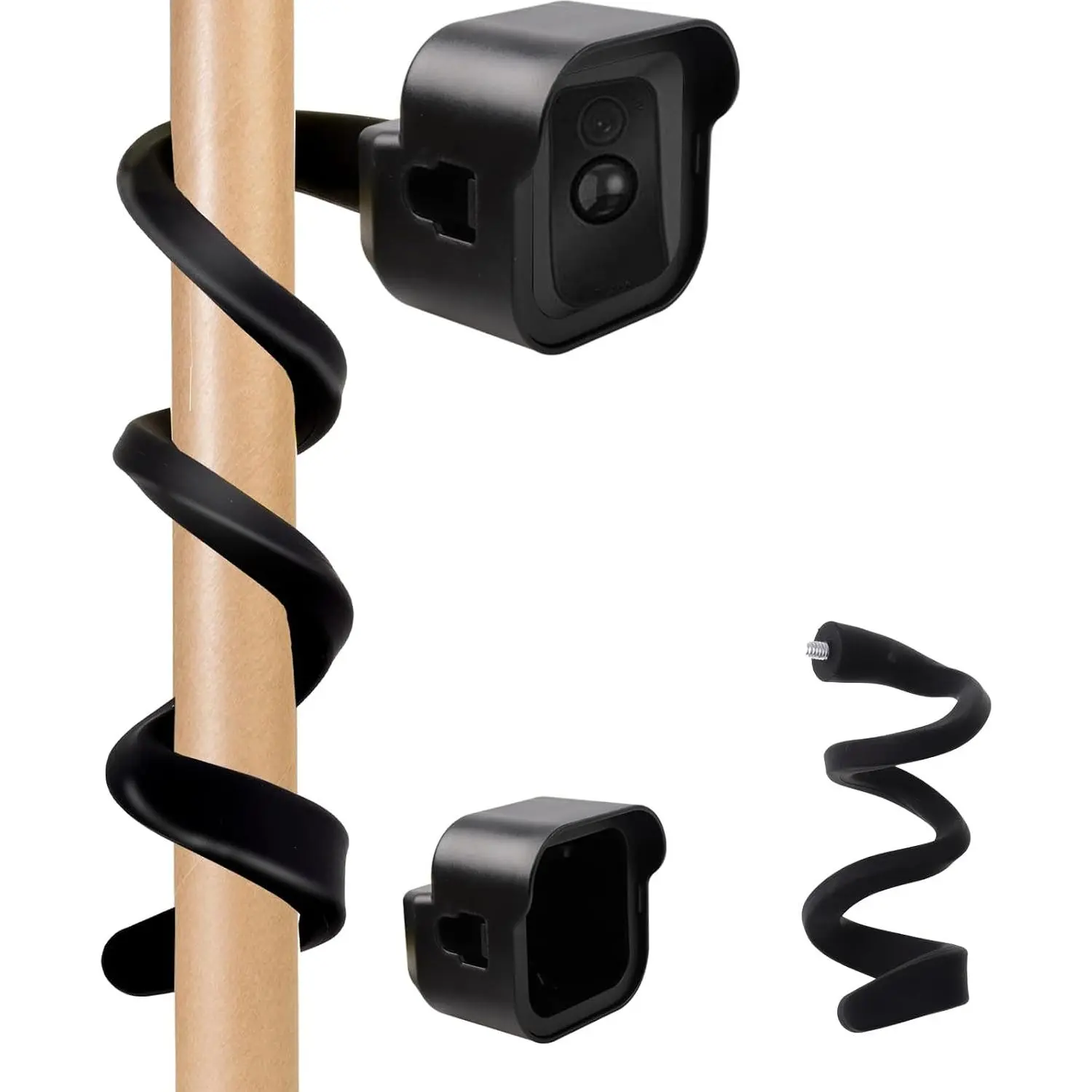 Black Flexible Twist Mount Outdoor Camera for Blink Outdoor 4 (4th Gen) & Blink (3rd Gen) Weather Proof Protective Housing with Gooseneck Twist Mount