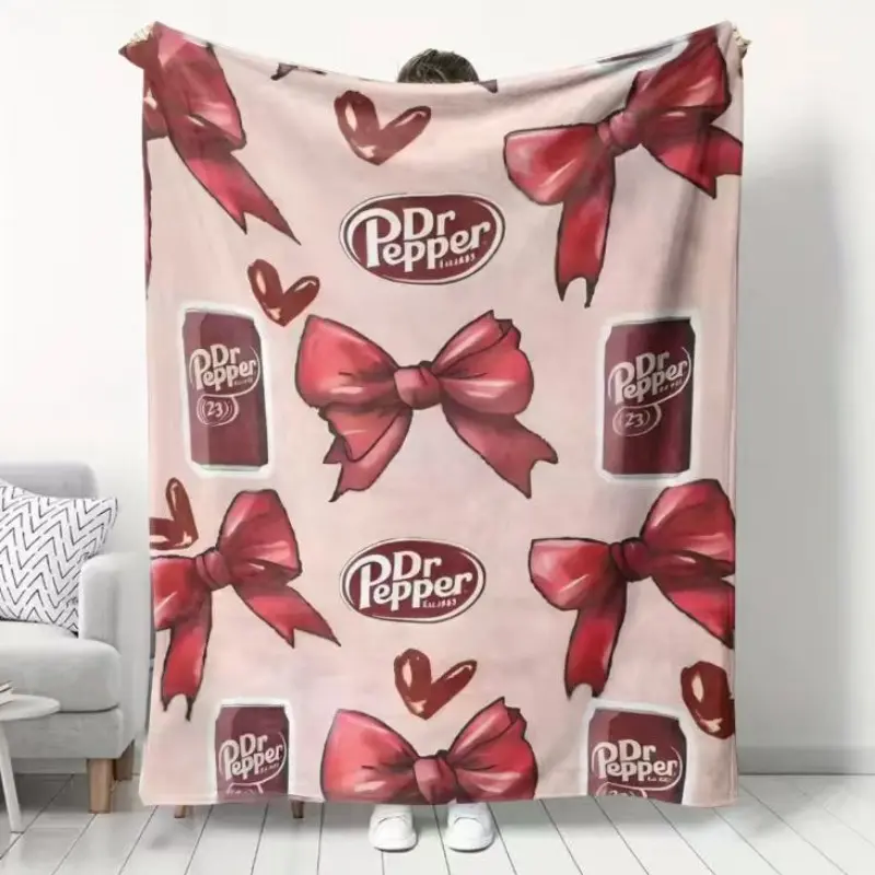 Flannel Blanket for Sofa, Bed, Office, Travel, Comfortable and Warm, Perfect Christmas Gift, Mother's Day Gift, Festival Party Present