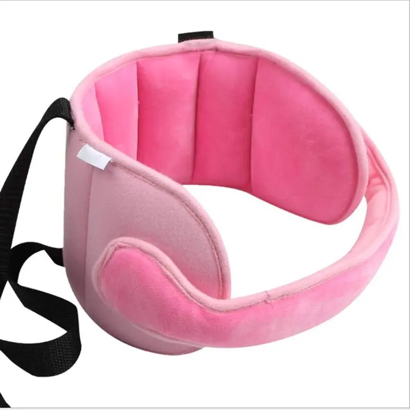 Toddler Car Seat Head Support Neck Pillow Strap - Kids and Baby Safety Neck Relief Head Support Band Sleep Strap with Adjustable Belt