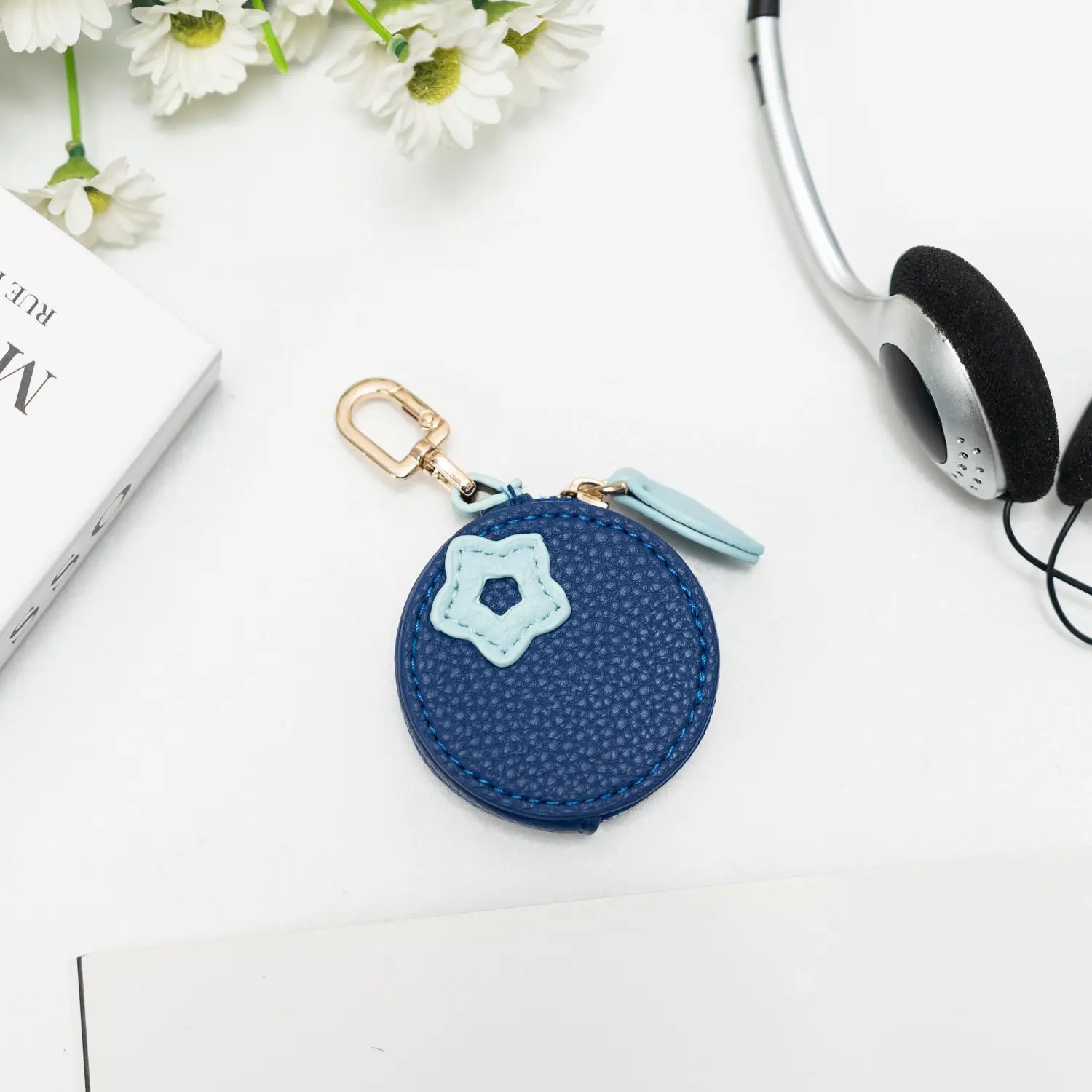 Cute Fruit Plush Charm, Stylish Mini Keychain for Backpacks and Purses, Fashionable Bag Accessory for Fruit Lovers, Mini Keychain Charms & Twillies